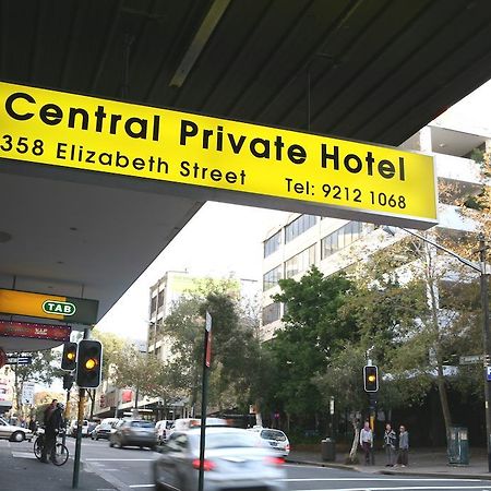 Central Private Hotel Sydney Buitenkant foto