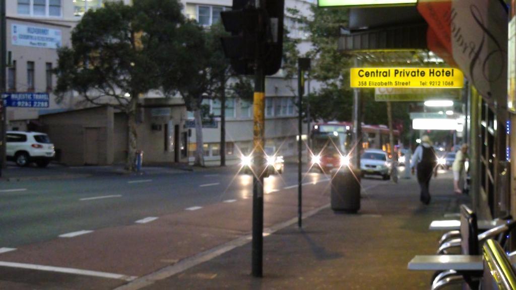 Central Private Hotel Sydney Buitenkant foto