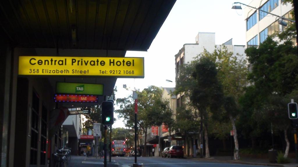 Central Private Hotel Sydney Buitenkant foto